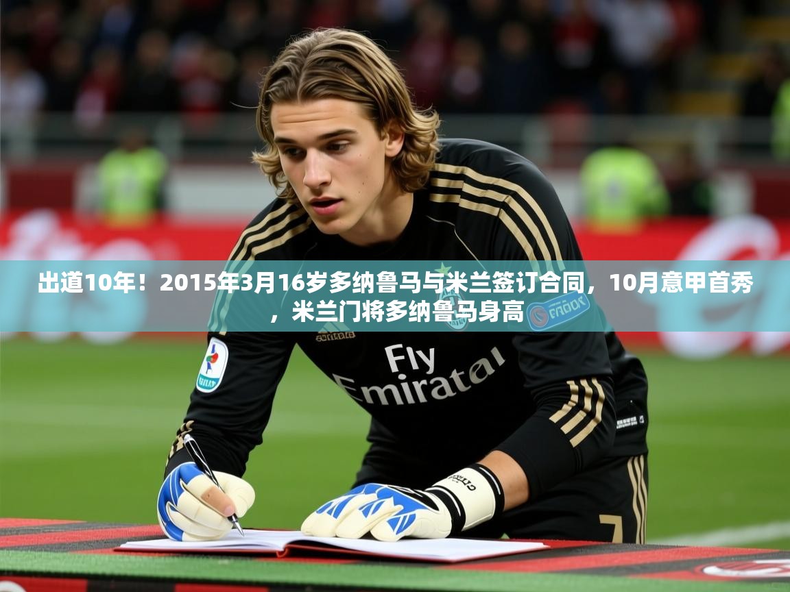 2025开运体育在线下载出道10年!2015年3月16岁多纳鲁马与米兰签订合同,10月意甲首秀,米兰门将多纳鲁马身高 第1张