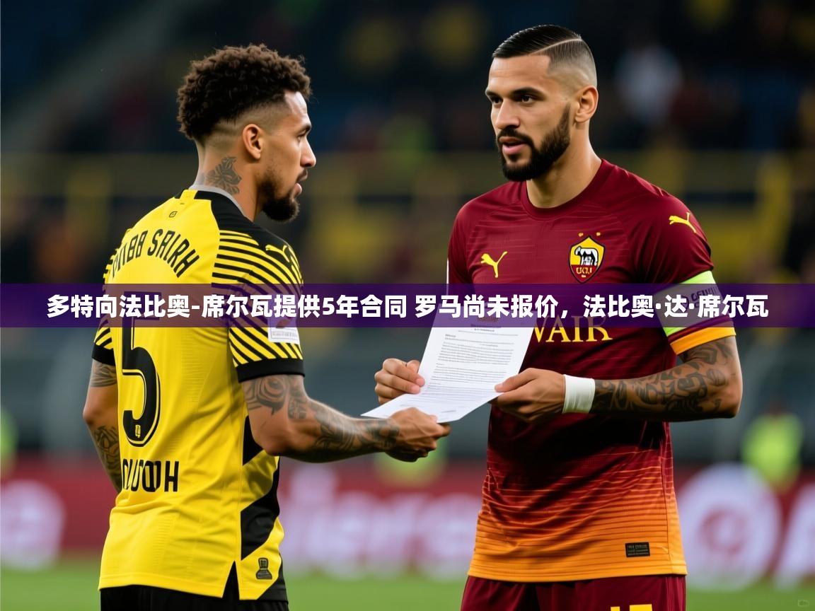 2025开运体育在线多特向法比奥-席尔瓦提供5年合同 罗马尚未报价,法比奥·达·席尔瓦 第4张