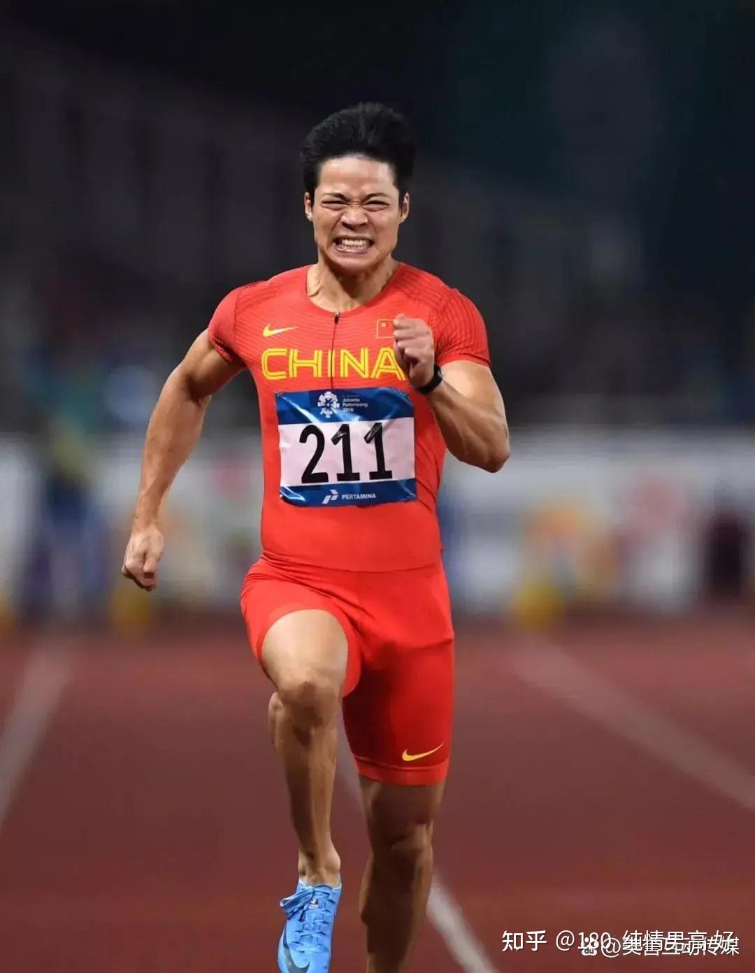 中国代表团在田径赛场上取得好成绩